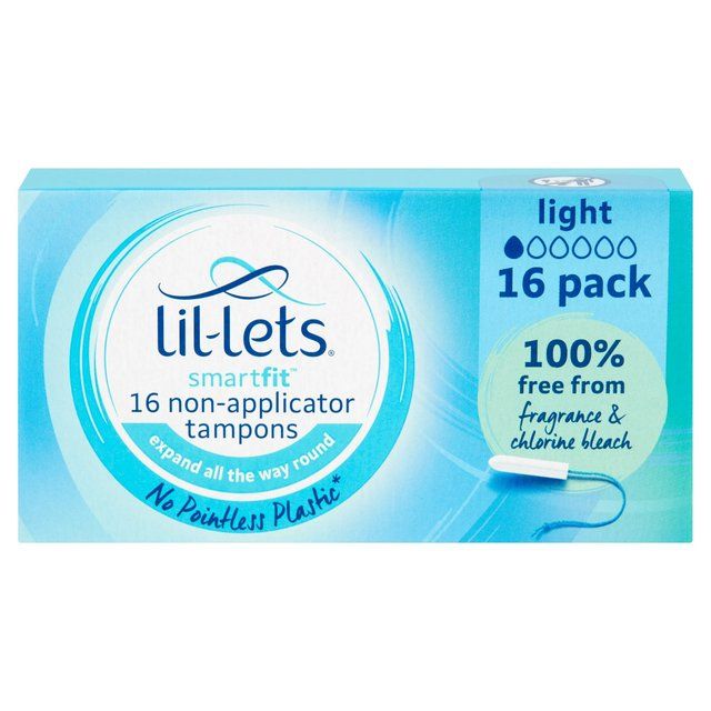 Lil-Lets SmartFit Non-Applicator Tampons Lite   16 per pack GOODS M&S   