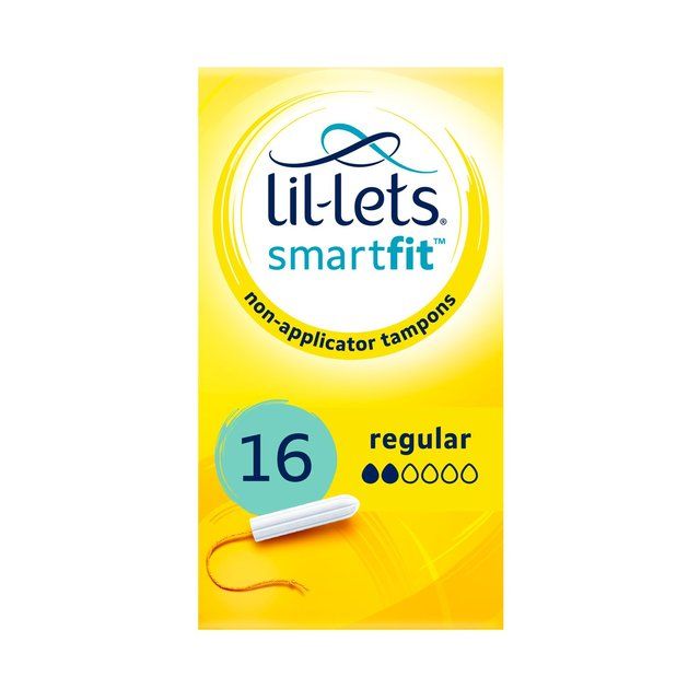 Lil-Lets Regular Non-Applicator Tampons   16 per pack