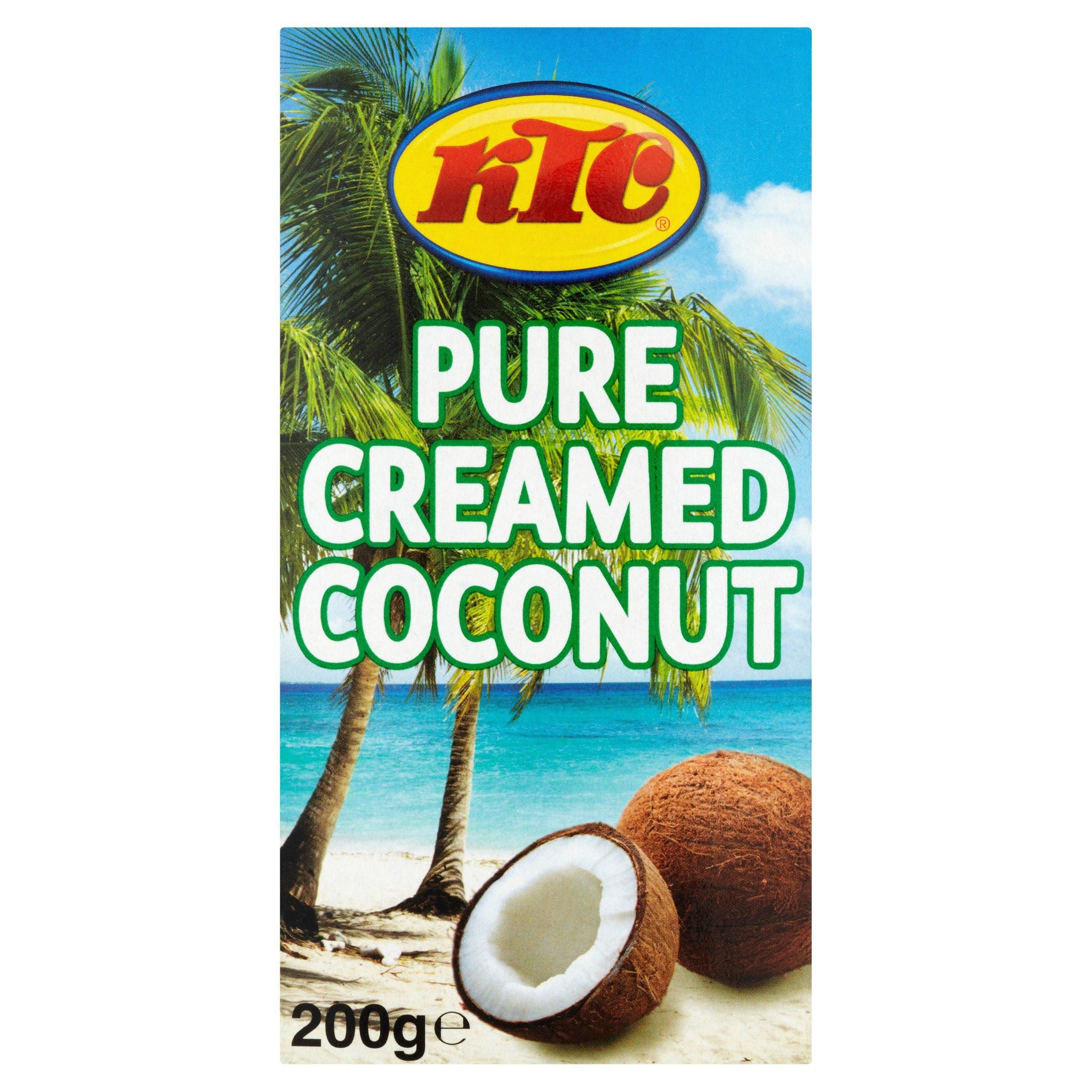 KTC Creamed Coconut 200g Asian Sainsburys   