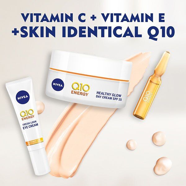 NIVEA Q10 Energy Healthy Glow Day Cream + Vit C SPF15 50ml GOODS Superdrug   