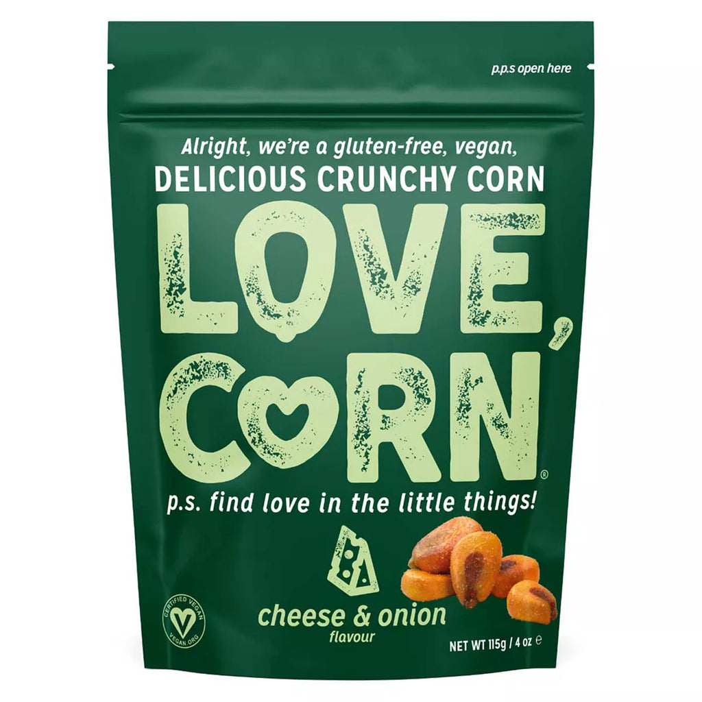 LOVE CORN Cheese & Onion - 115g