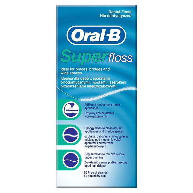 Oral-B Super Dental Floss   50 per pack GOODS M&S   