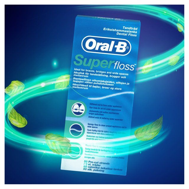 Oral-B Super Dental Floss   50 per pack GOODS M&S   