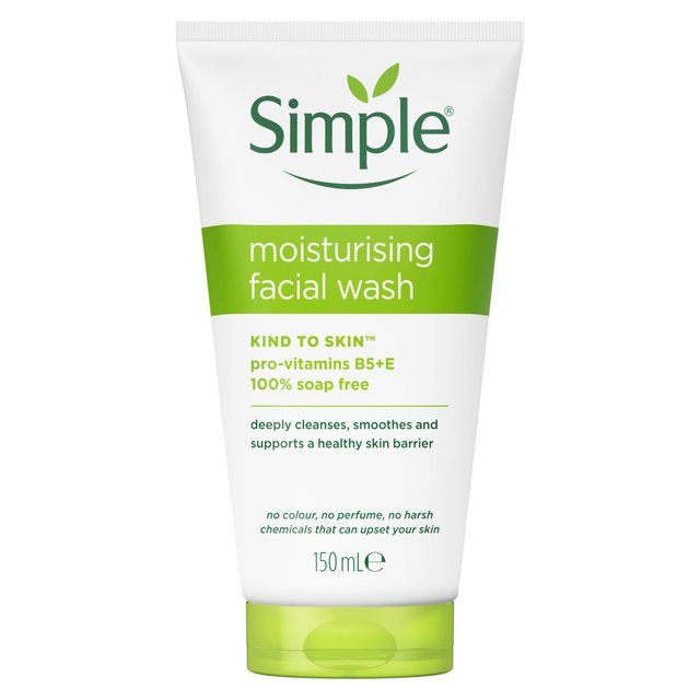 Simple Kind to Skin Moisturising Facial Wash Gel    150ml GOODS M&S   