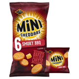 Jacob's Mini Cheddars Smoky BBQ Multipack Snacks 6x23g