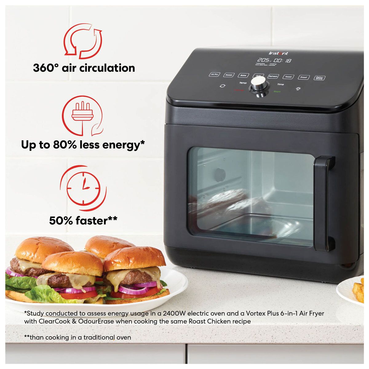 Instant 13L Gourmet Air Fryer Oven