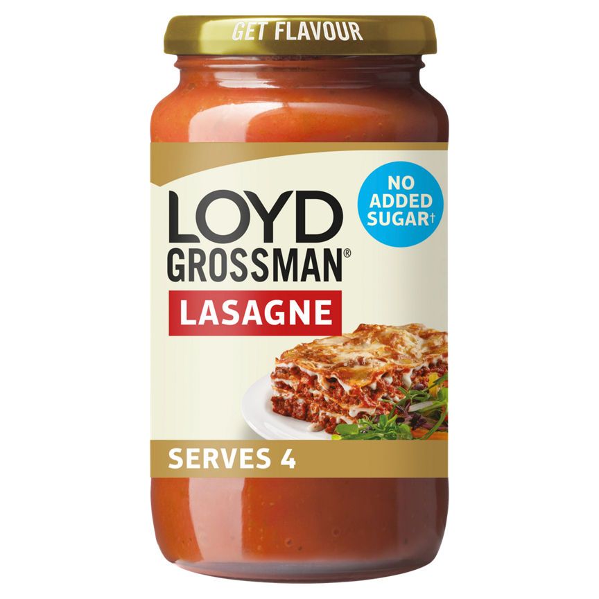 Loyd Grossman No Added Sugar Red Lasagne Sauce