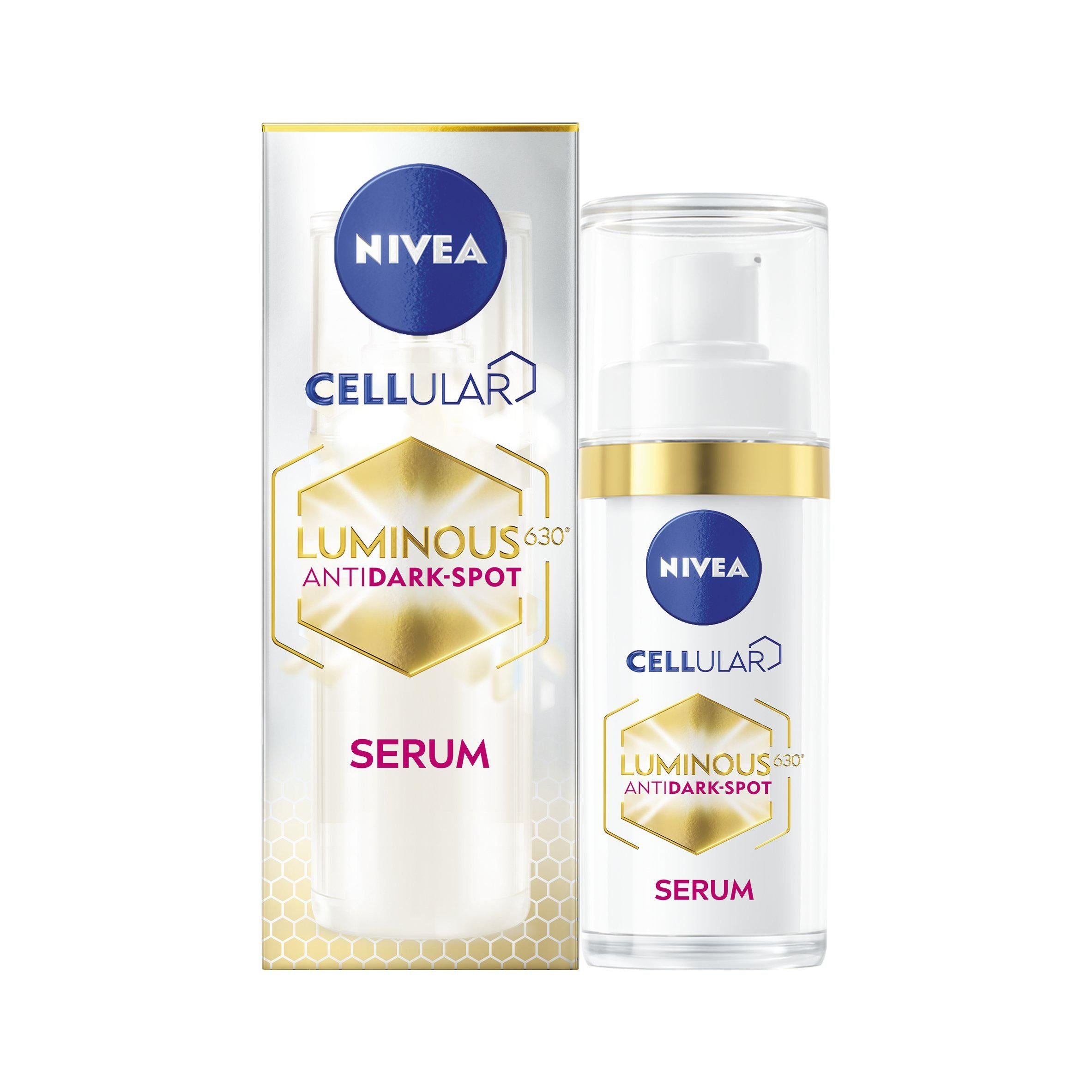 Nivea Cellular Luminous 630 Anti Dark Spot Face Serum 30ml GOODS Sainsburys   