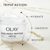 Olay Collagen Peptide 24 Facial Cream, 2 x 50ml GOODS Costco UK