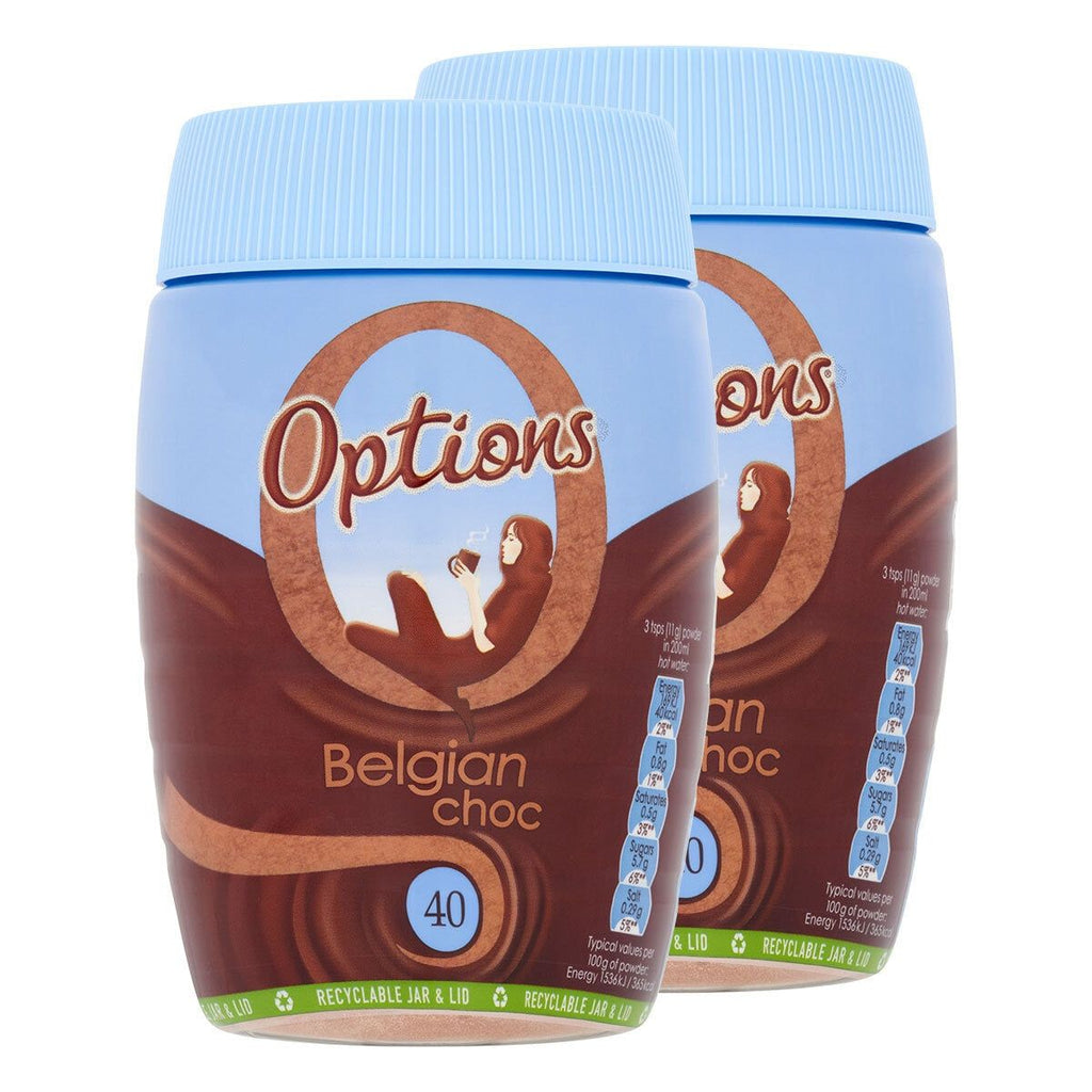 Options Choc-O-Lait, 2 x 395g