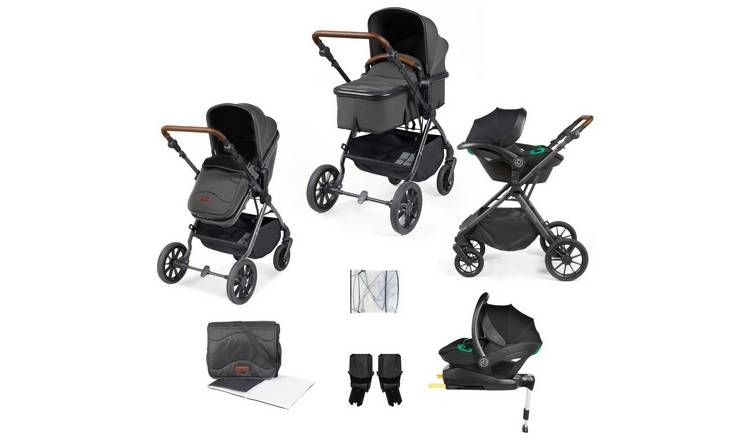 Ickle Bubba Cosmo i-Size & Isofix Travel System - Grey