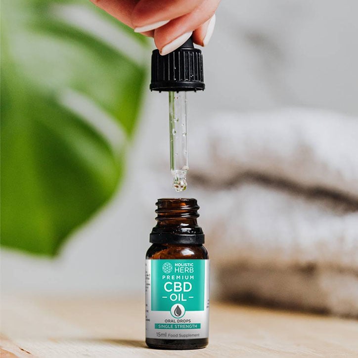 Holistic Herb Premium CBD Oil Double Strength 15ml - McGrocer