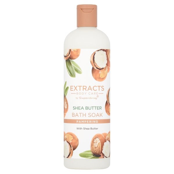 Superdrug Extracts Shea Bath Soak 500ml GOODS Superdrug   