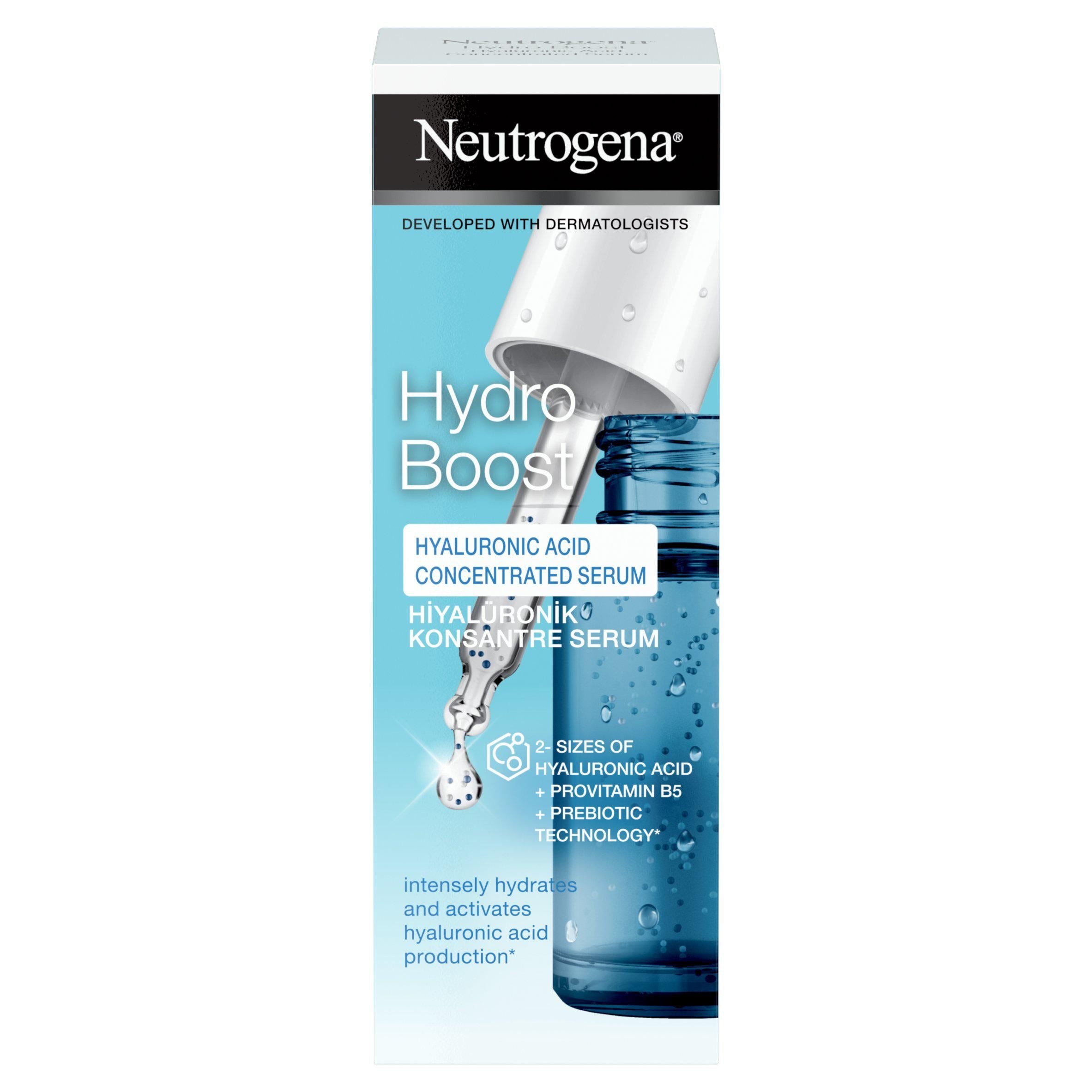 Neutrogena Hydro Boost Hyaluronic Acid Concentrated Serum GOODS Sainsburys   