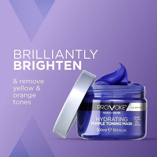 Provoke Touch of Silver Brighten + Hydrate Purple Mask 300ml