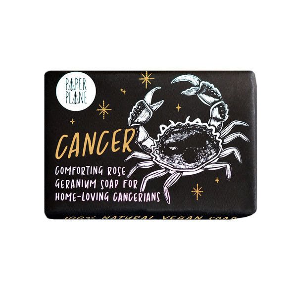 Paper Plane Cancer Star Sign Soap 95g