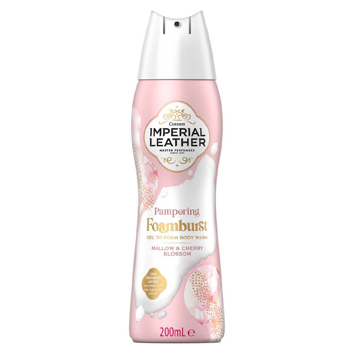 Imperial Leather Pampering Foamburst Mallow &amp; Cherry Blossom 200ml