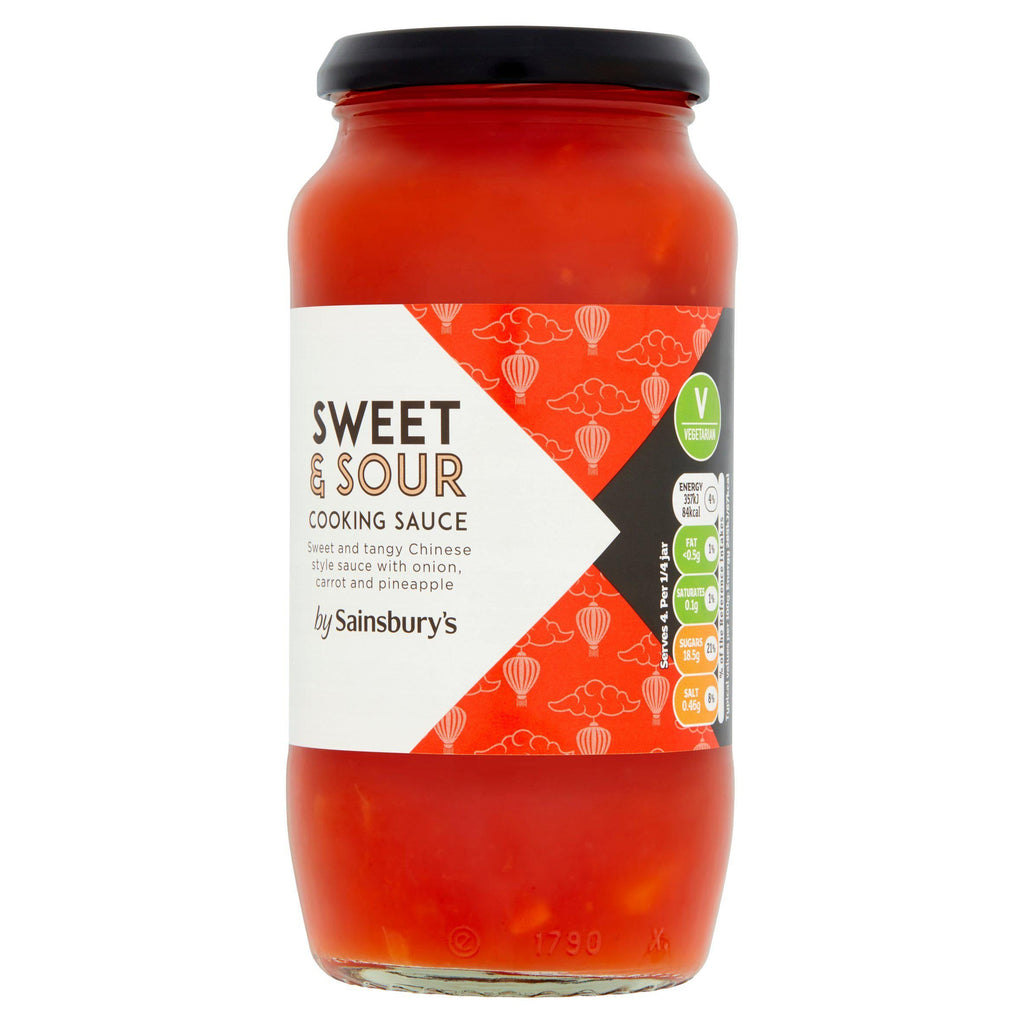 Sainsbury's Sweet & Sour Cooking Sauce 500g