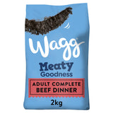 Wagg Meaty Goodness Adult Complete Beef Dinner Dry Dog Food Dog Food & Accessories ASDA   