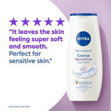 NIVEA Shower Cream Gel, Rich Moisture Sensitive, 250ml GOODS Boots   