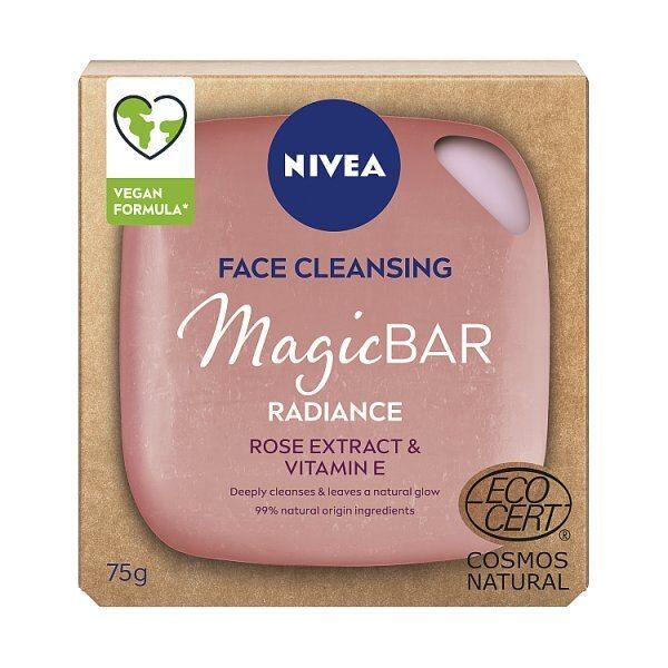 Nivea Magicbar Rose & Vitamin E Face Cleansing Bar 75G GOODS Superdrug   