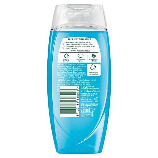 Radox Feel Active Mood Boosting Shower Gel 225 Ml GOODS Superdrug   