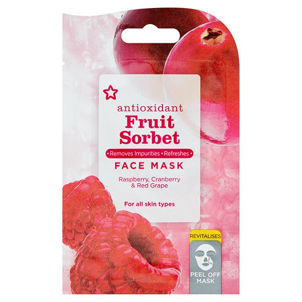 Superdrug Skin Rescue Sorbet Antioxidant Peel-off Face Mask GOODS Superdrug   