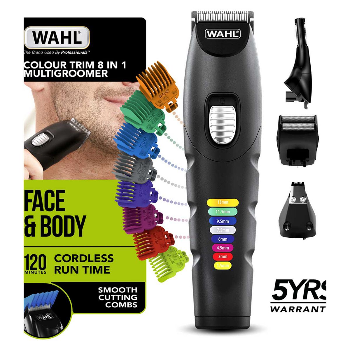 Wahl Colour Multi-Groomer Men's Toiletries Boots   