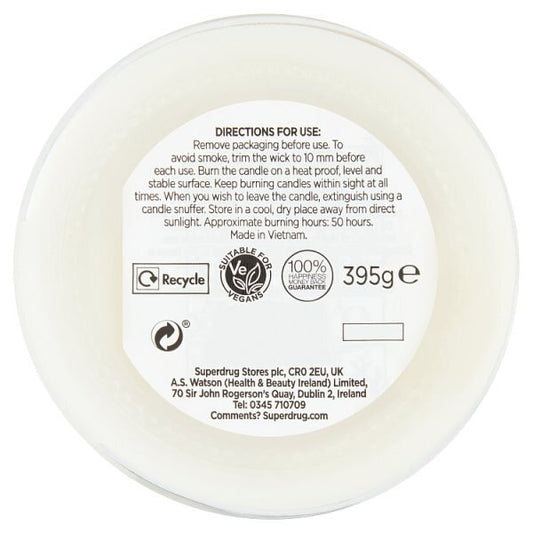 Superdrug Medium Jar Candle Warm Ginger