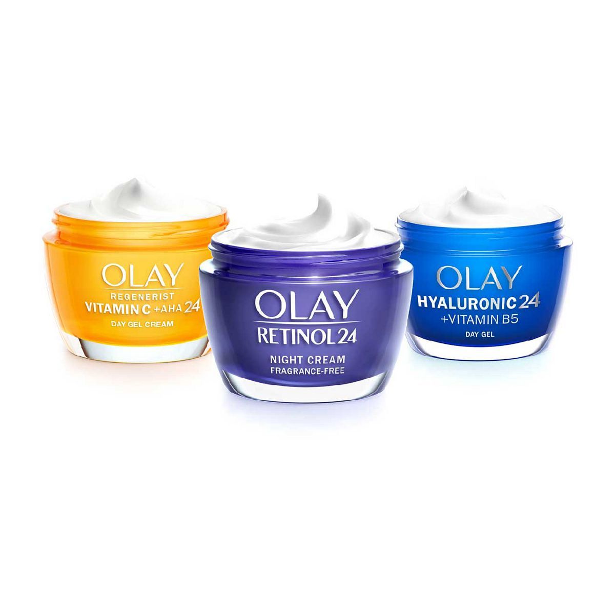 Olay Besties with Hyaluronic Acid + Vitamin B5 & Vitamin C Day Moisturiser and Retinol Night Moisturiser Bundle GOODS Boots   