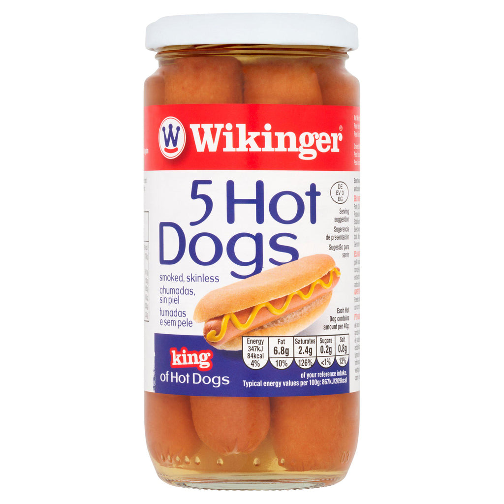 Wikinger Hot Dogs x5 380g