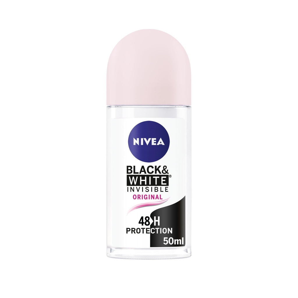 Nivea Black & White Original Anti Perspirant Deodorant Roll On 50ml