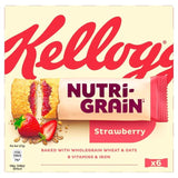 Kellogg's Nutrigrain Strawberry   6 per pack