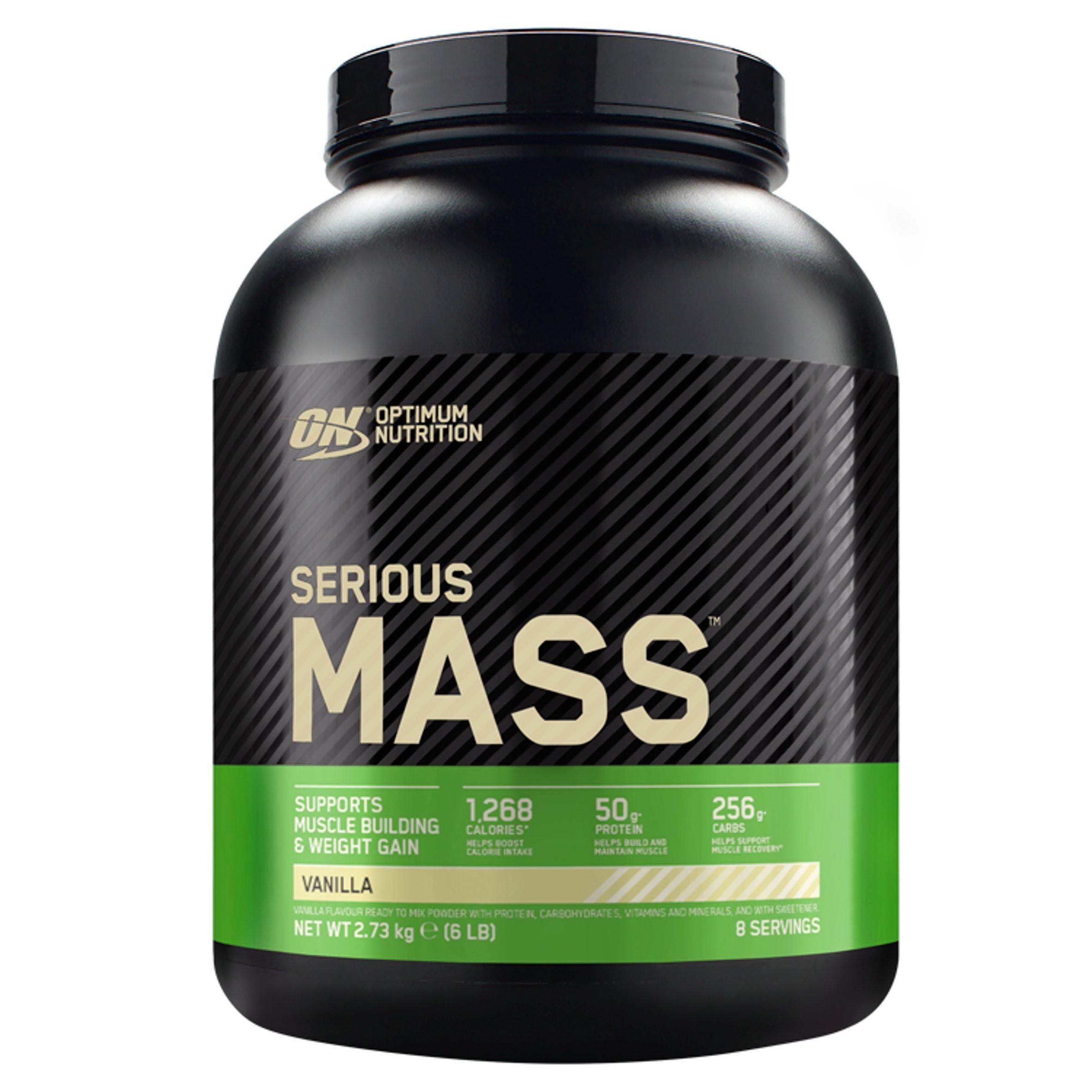 Optimum Nutrition Serious Mass Protein Powder Vanilla Flavour 8 servings 2.73kg GOODS Sainsburys   