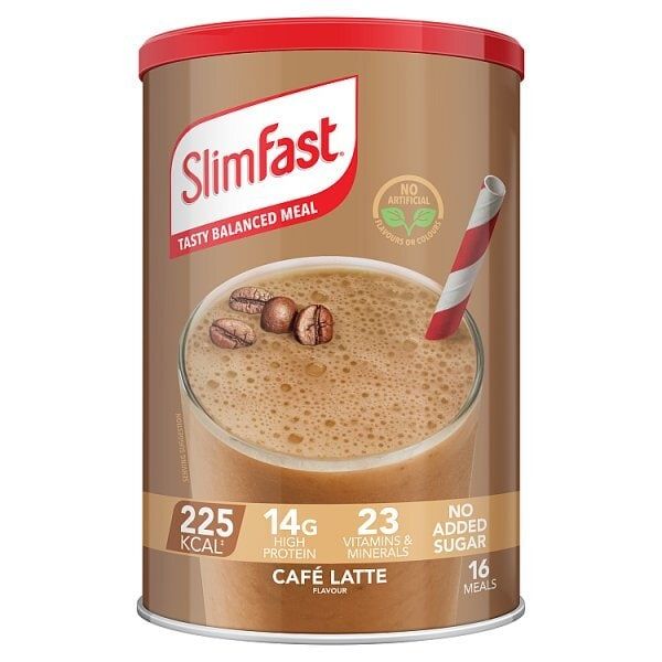 Slimfast Café Late Powder 584g GOODS Superdrug   