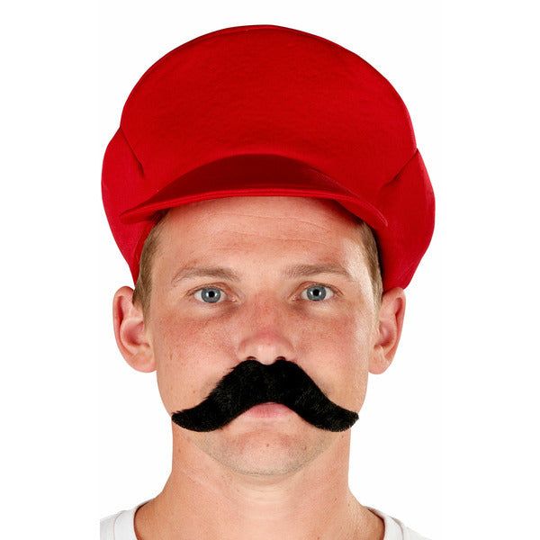 Orion Costumes Stick-on Black Handlebar Moustache Accessory