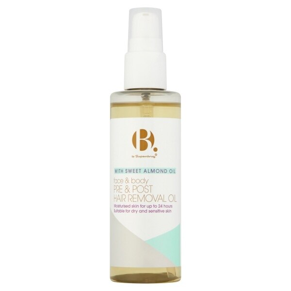 Superdrug B. Pre & Post Hair Removal Oil 100ml