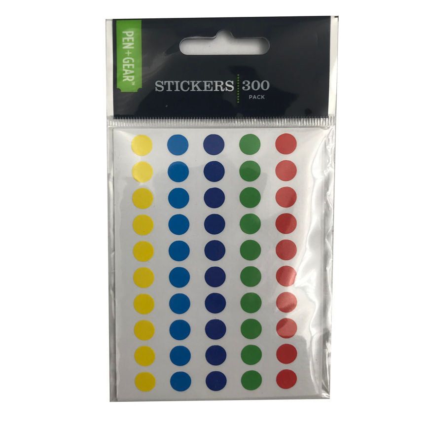 Pen & Gear Dot And Star Stickers