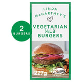 Linda McCartney's 2 Vegetarian 1/4 lb Burgers GOODS ASDA   