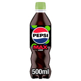 Pepsi Max Lime No Sugar Cola Bottle 500ml GOODS Sainsburys   