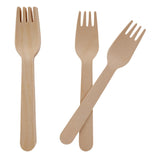 Sainsbury's Home Wooden Forks 10pk GOODS Sainsburys   