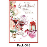 Simon Elvin Special Friend Christmas Card (Pack of 6) GOODS Superdrug   