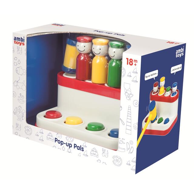 Ambi Toys Pop Up Pals 18mths+ - McGrocer