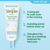 Simple Water Boost Hydrating Eye Gel 25ml GOODS Superdrug   