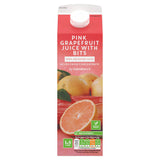 Sainsbury's 100% Pure Squeezed Pink Grapefruit Juice, Not From Concentrate 1L All chilled juice Sainsburys   