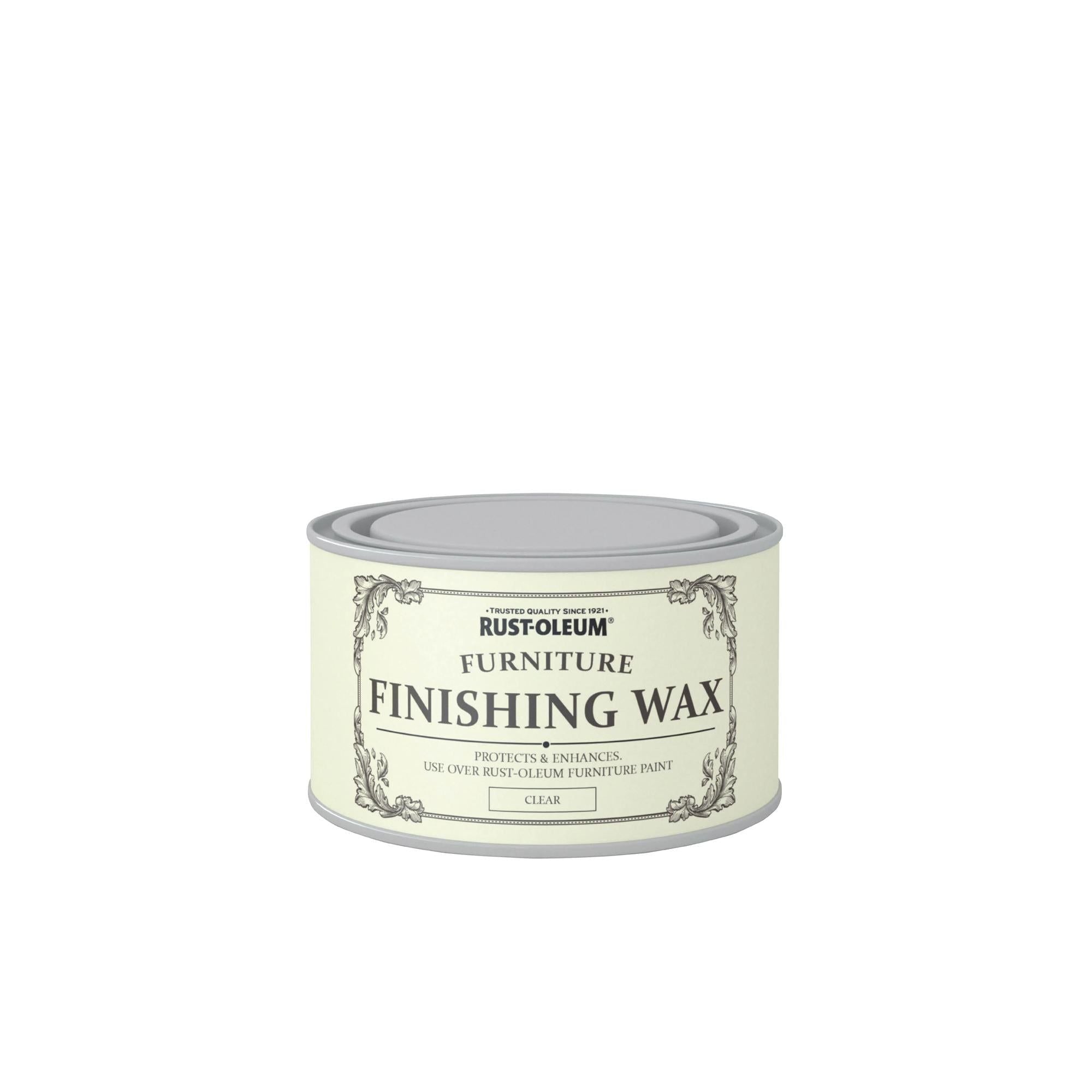 Rust-Oleum Furniture Finishing Wax Clear 400ml GOODS Sainsburys   