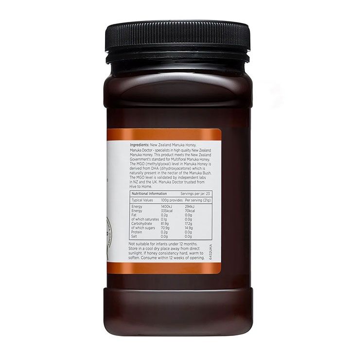 Manuka Doctor Manuka Honey MGO 240 500g Manuka Honey Holland&Barrett   