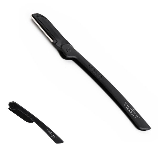 Tweezy Brow Shaper Dermaplaner Peach Fuzz Remover