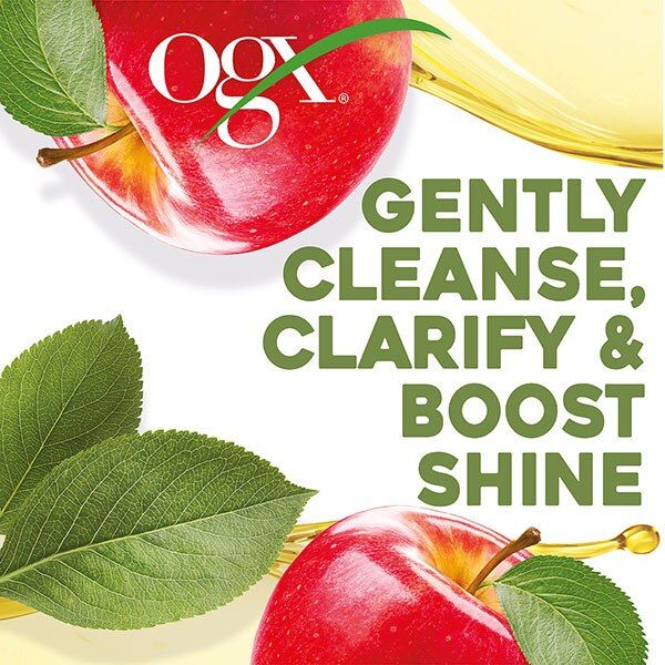 OGX Clarify & Shine + Apple Cider Vinegar Conditioner 385ml GOODS Superdrug   