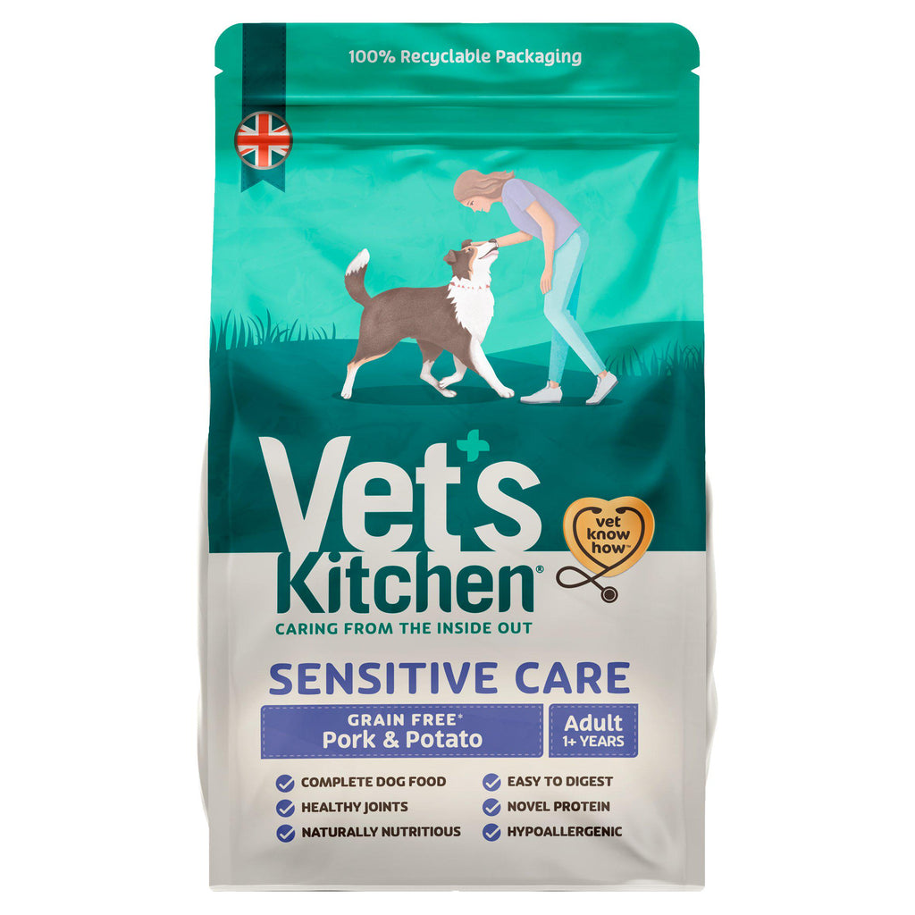 Vet's Kitchen Adult Sensitive Grain-Free Pork & Potato 2.2kg